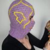 Cagoule mauve et jaune éclair – Image 3